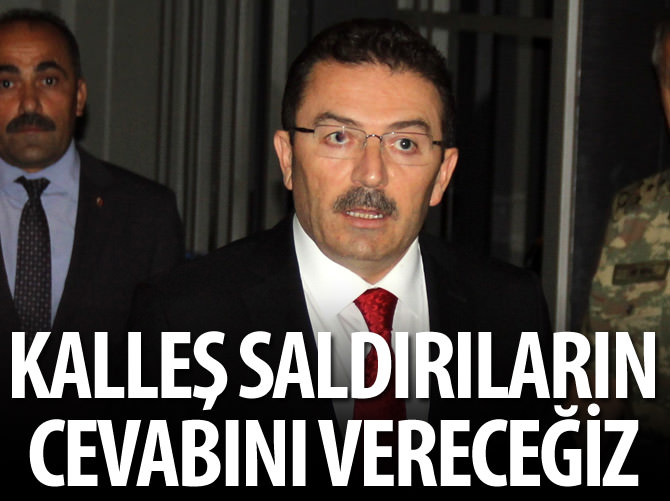 "Kalleş PKK bire bir karşımıza çıkamıyor"