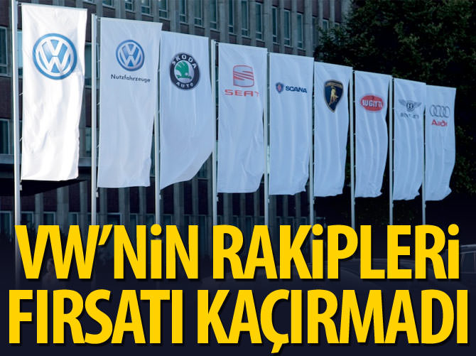 VW’nin rakipleri fırsatı kaçırmadı!