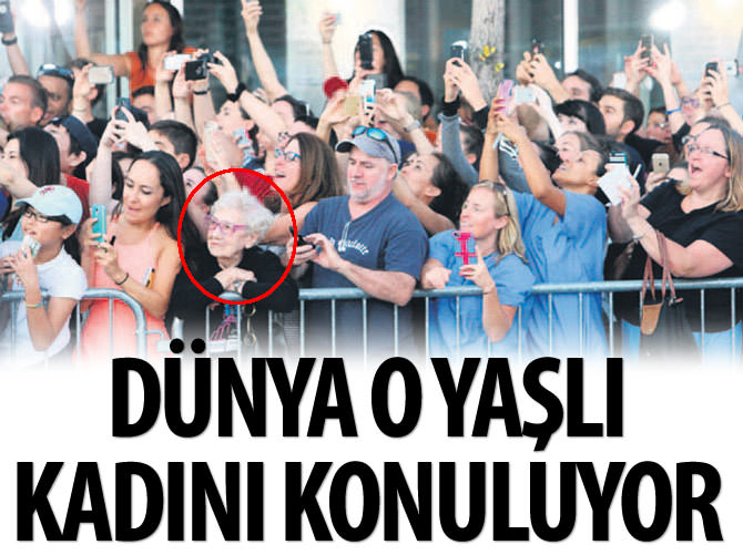 Dünya bu yaşlı kadını konuşuyor