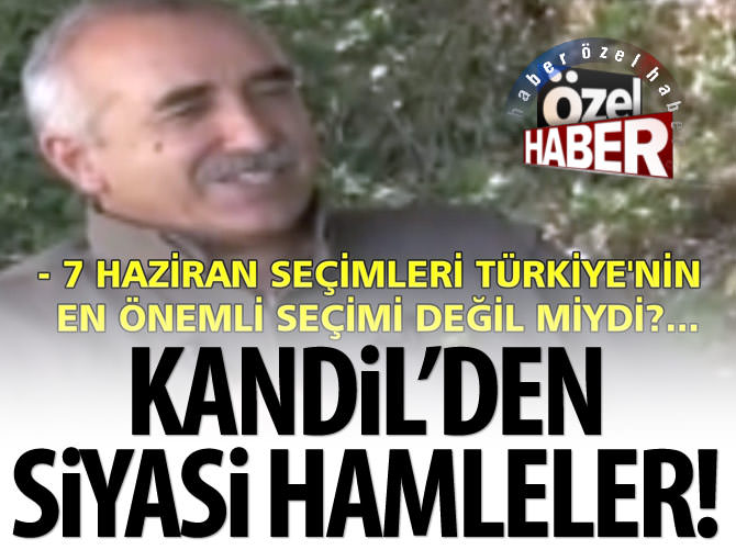 Kandil'den siyasi hamleler!