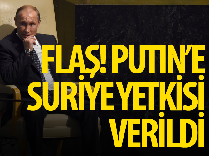 Putin'e Suriye yetkisi verildi