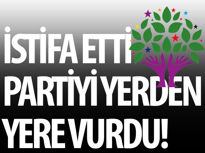 Mir Sedrettin Karahan HDP'den istifa etti! Partiyi yerden yere vurdu