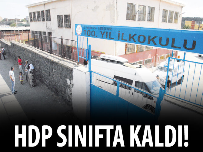 HDP sınıfta kaldı