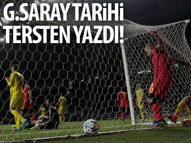 Galatasaray tarihi tersten yazdı