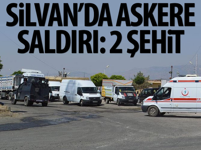 Diyarbakır'da 2 asker şehit