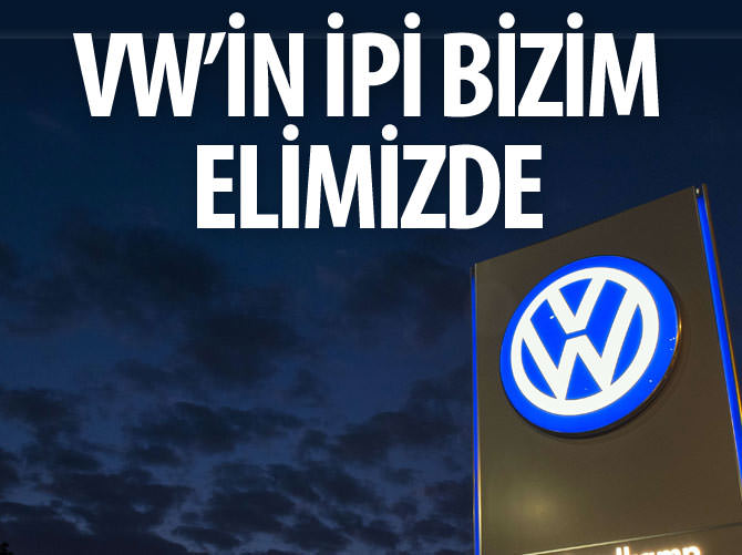 Volkswagen'in ipi Türkiye'nin elinde