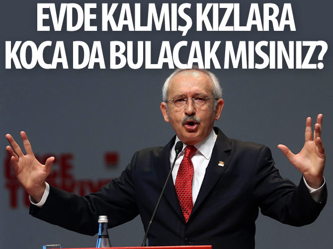 Evde kalmış kızlara koca da bulacak mısınız?