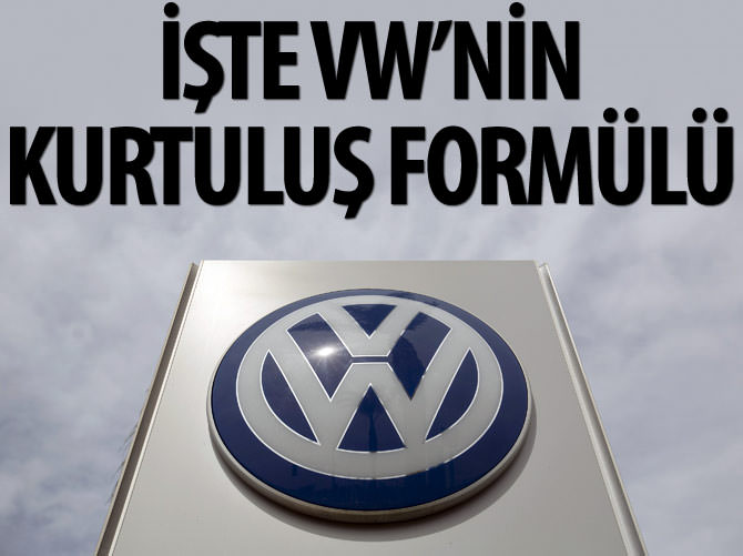 İşte Volkswagen’in kurtuluş formülü