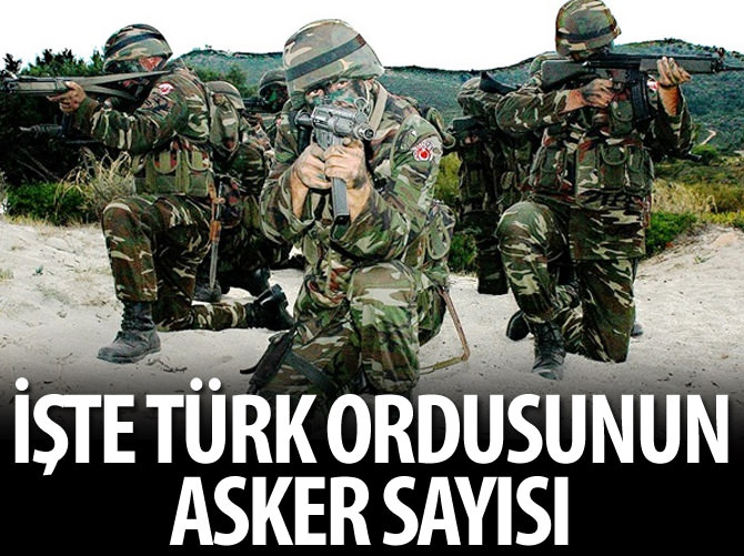TSK açıkladı: İşte Türkiye Ordusu'nun asker sayısı