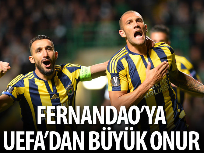 UEFA'dan Fernandao'ya büyük onur!