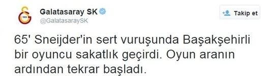 G.Saray’dan Belözoğlu’na: ’Başakşehir’li bir oyuncu’
