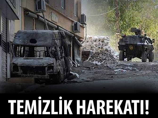 Silvan'da teröristlere ev ev operasyon