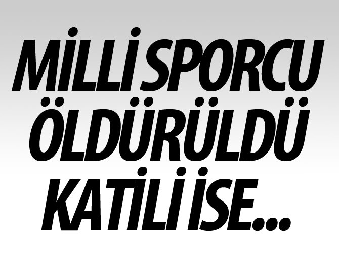 Milli sporcu ABD'de öldürüldü!