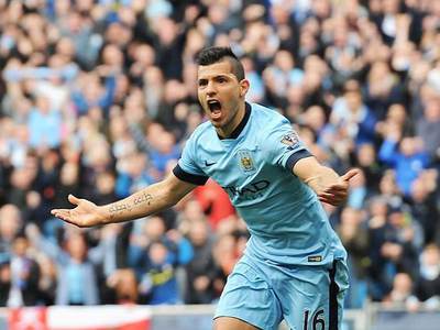 Agüero'dan 20 dakikada 5 gol