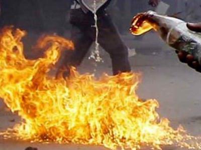 Siirt'te, 52 molotofkokteyli ele geçirildi