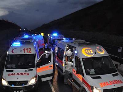 Van'da trafik kazası: 10 yaralı