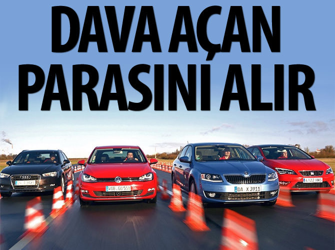 Dava açan parasını alır