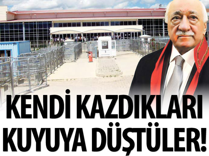 Kendi kazdıkları kuyuya düştüler