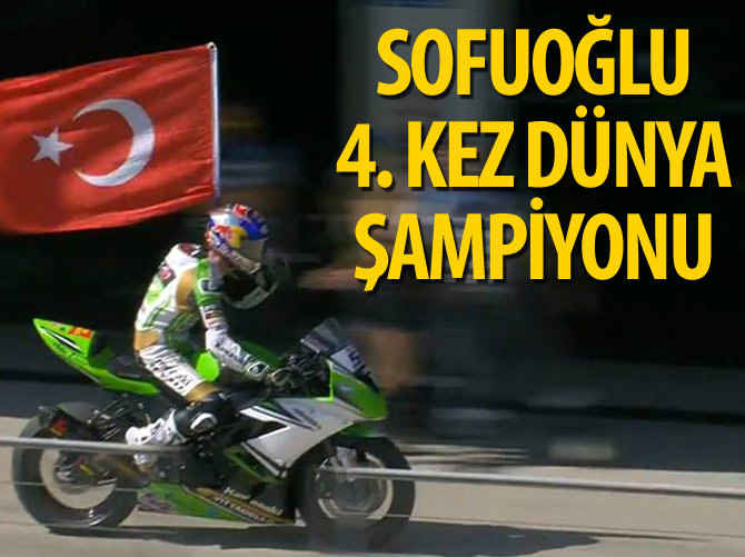 Kenan Sofuoğlu 4. kez 'Dünya Şampiyonu' oldu