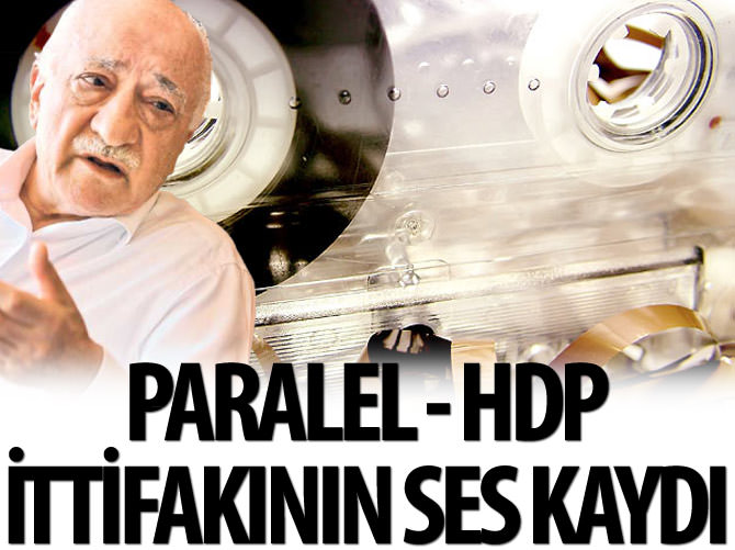 Paralel ile HDP'nin kirli ittifakının belgesi