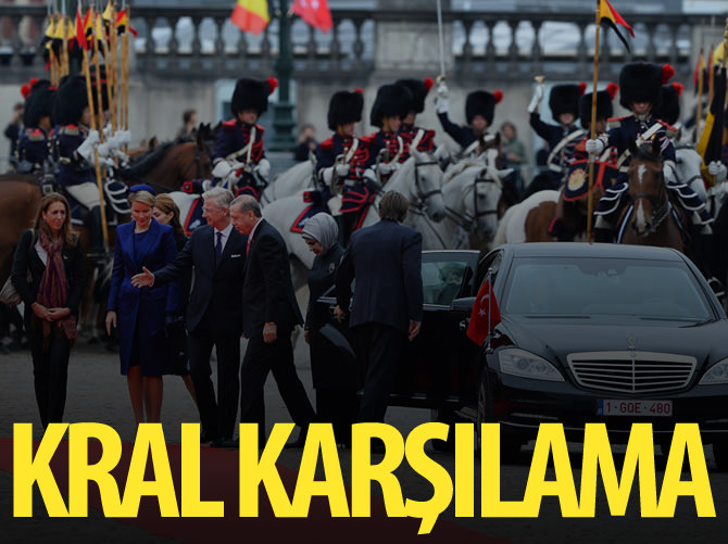 Cumhurbaşkanı Erdoğan Brüksel'de
