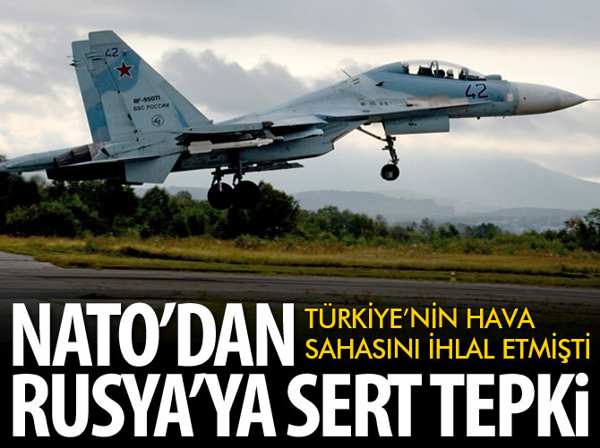 NATO'dan Rusya'ya sert tepki