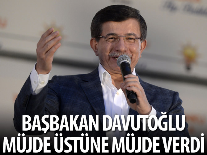 Başbakan Davutoğlu Samsun mitinginde konuştu
