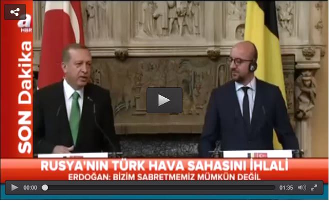 Cumhurbaşkanı Erdoğan’dan Rusya’ya sert tepki