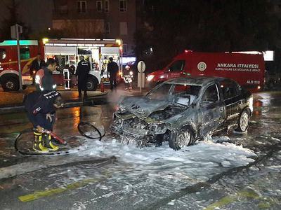 Ankara'da trafik kazası: 2 ölü, 2 yaralı