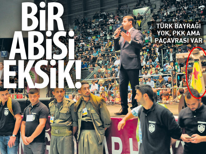 Demirtaş'ın bir abisi eksikti!