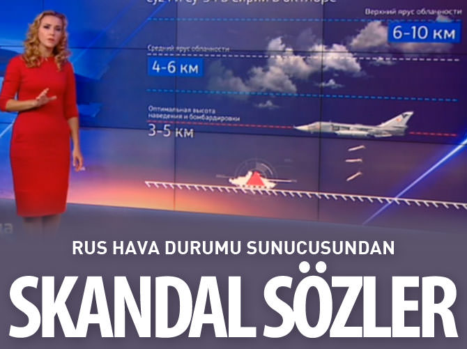 Rus hava durumu sunucusundan skandal sözler