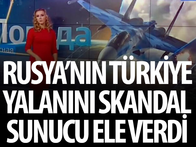 Türk hava sahasını ihlal eden Rusya'yı o sunucu ele verdi