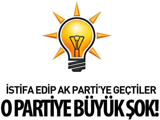 MHP'den istifa eden 150 kişi AK Parti'ye Geçti