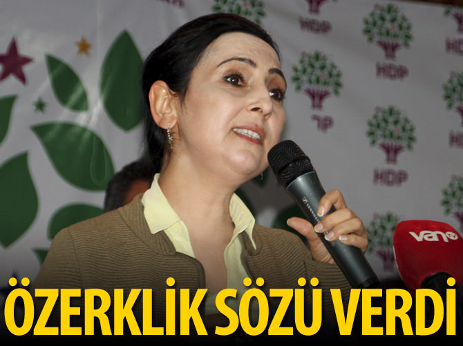 Yüksekdağ 'özerklik' sözü verdi