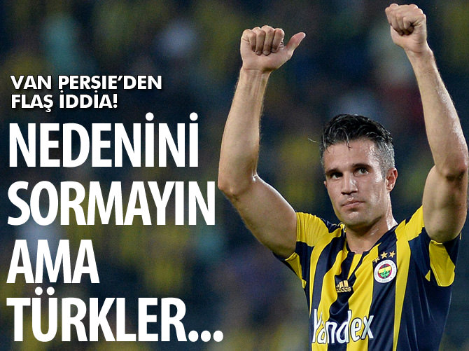 Van Persie, Türkiye'nin puan yitireceğini düşünüyor