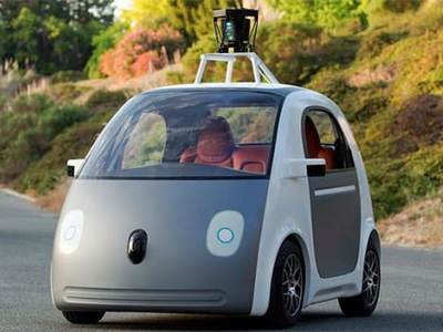 Google'un sürücüsüz otomobili gazetecilere tanıtıldı
