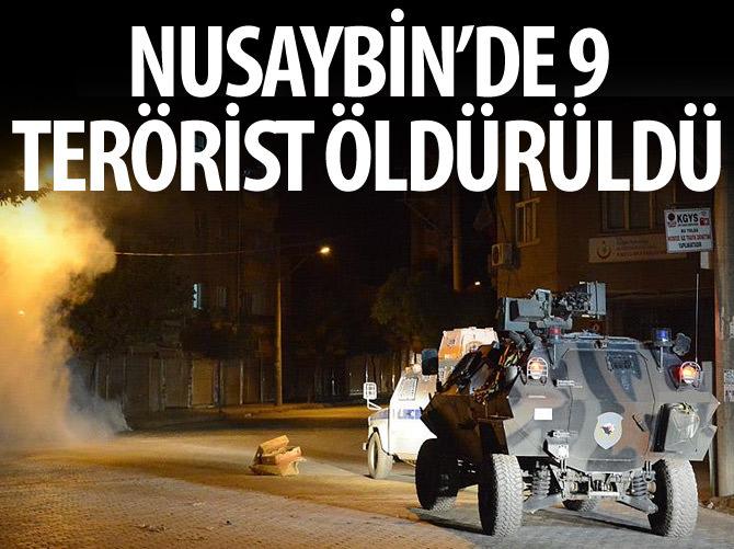Nusaybin'de 21 terörist etkisiz hale getirildi
