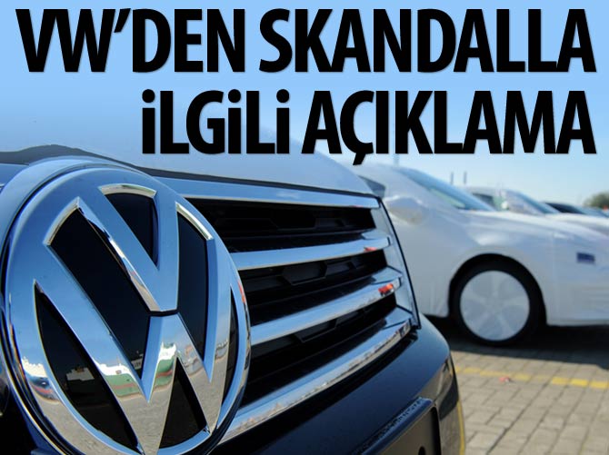 Volkswagen'den skandalla ilgili açıklama
