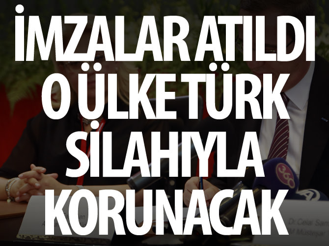 Katar sahilleri Türk silahıyla korunacak
