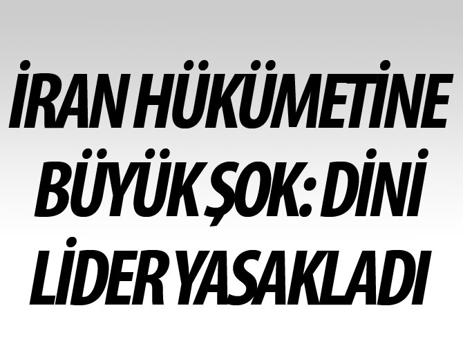 İran'ın ABD ile görüşmesi "yasak"