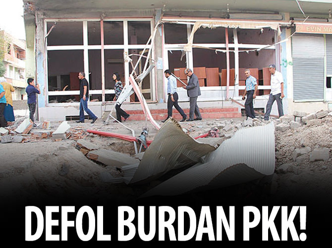 Halktan PKK'ya: Defolun