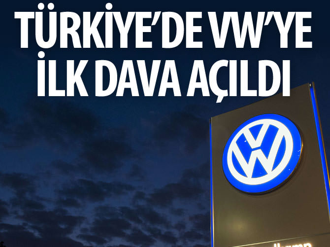Türkiye'de Volkswagen'e ilk dava açıldı