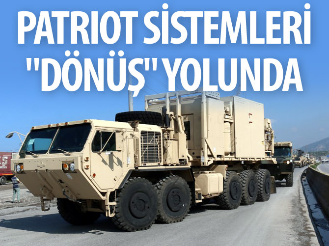 ABD'nin patriot sistemleri "dönüş" yolunda
