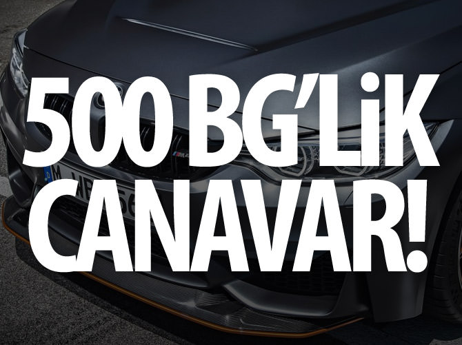 BMW'den 500 beygirlik canavar!