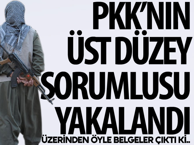 PKK'nın Kandil'e rapor götüren üst düzey sorumlusu tutuklandı