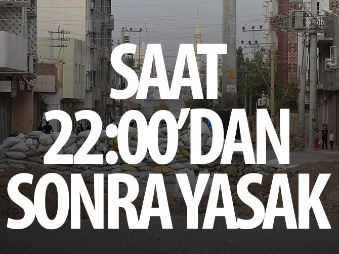 Nusaybin'in 3 mahallesinde sokağa çıkma yasağı ilan edildi