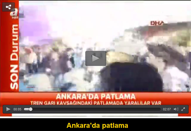 Ankara'da patlama - 1