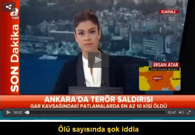 Ankara'da patlama