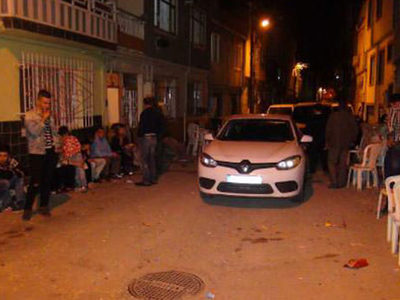 Düğünde dehşet saçtı