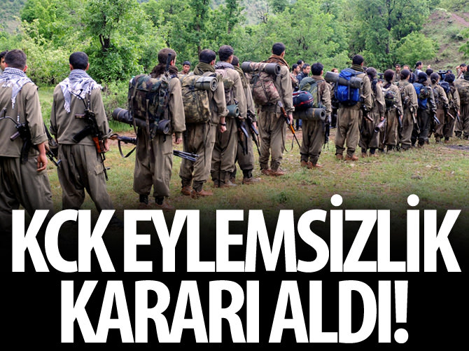 KCK eylemsizlik kararı ilan etti